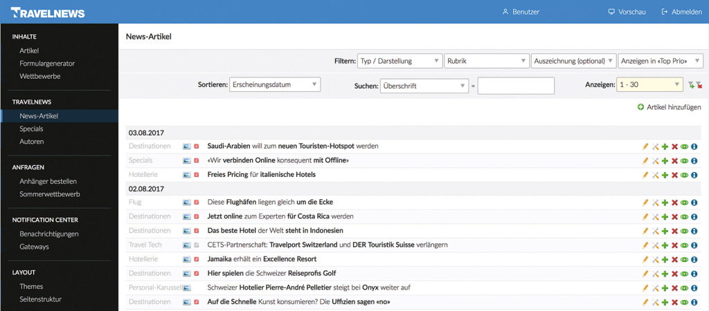Travelnews.ch